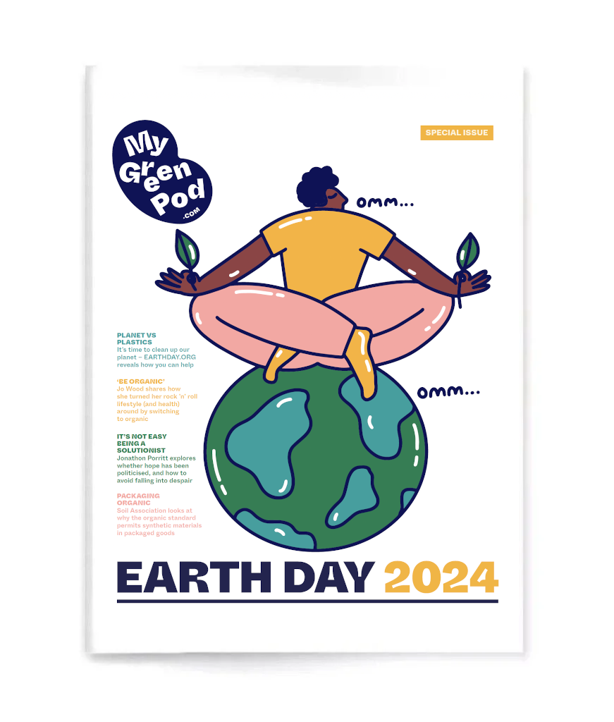My Green Pod April 2024 - EARTH DAY Issue Magazine Cover
