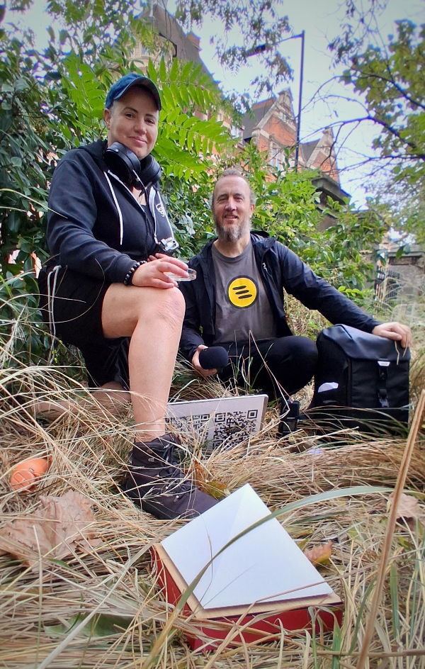 Caz Coronel and Carl Hayden Smith