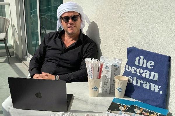 The Ocean Straw Group founder Mathias L. Nyström