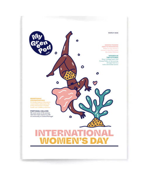 My Green Pod Magazine Cover March 2026 - International Womens Day